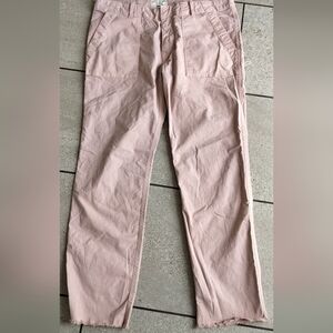 Nili Lotan Straight-Leg Jeans in Dusty Pink